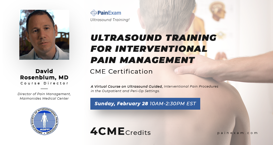 Ultrasound Training Interventional Pain Management
