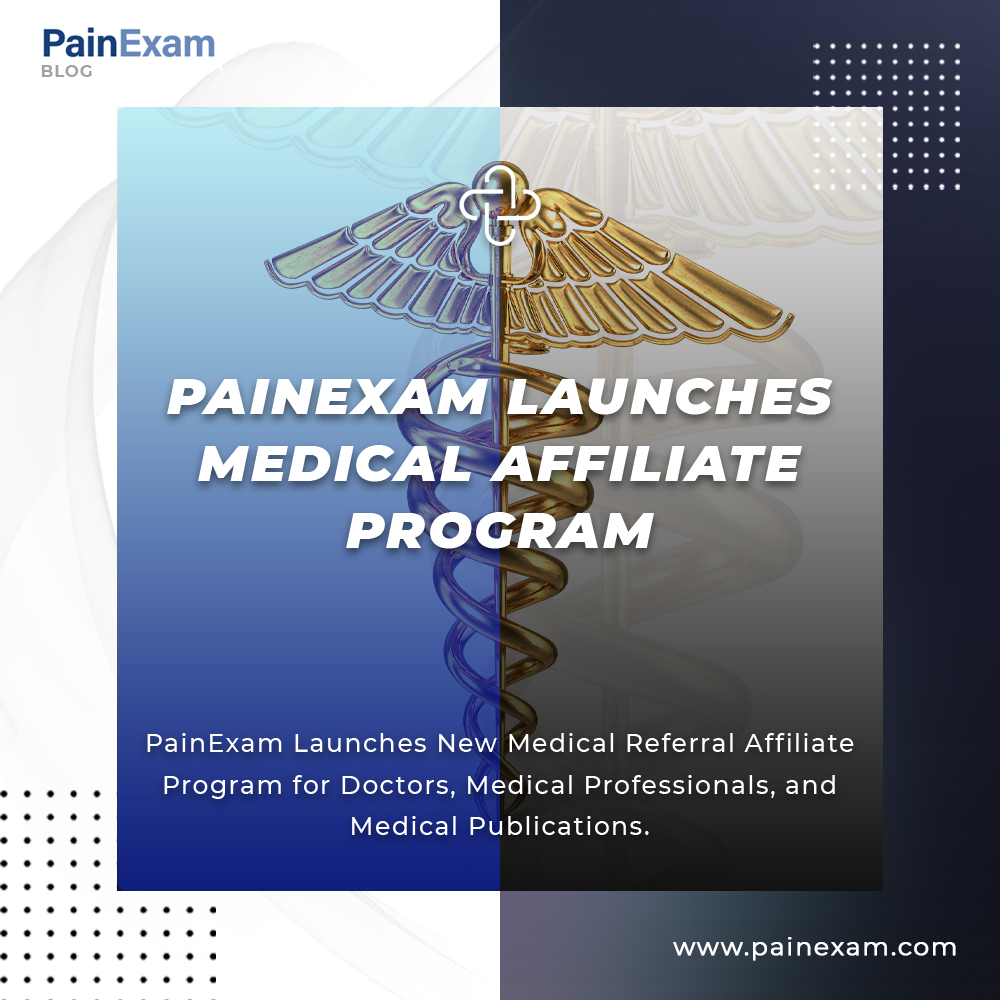 PainExam Launches Medical Affiliate Program